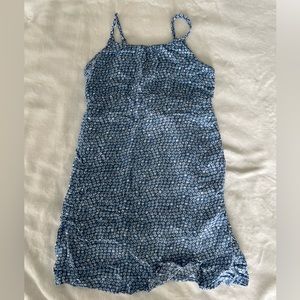 ☀️ Buy any 3 items 30% off. Abercrombie Kids Blue Floral Dress Size 9/10 ☀️